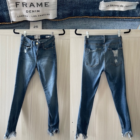 FRAME Le Skinny de Jeanne 25 - Picture 4 of 4